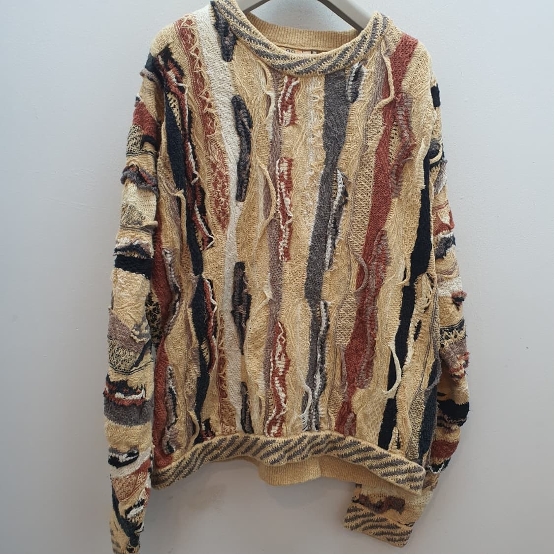 쿠지 케이블 니트 상태최상 상품이미지5