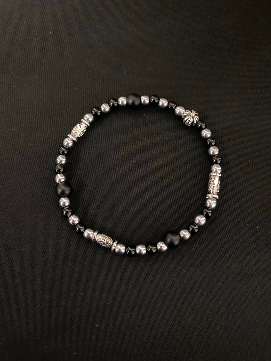 오닉스 팔찌 4mm 상품이미지1