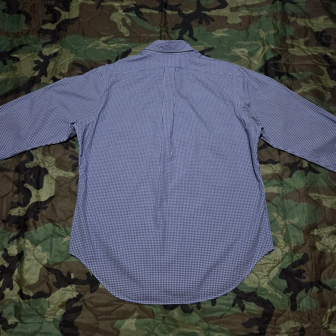 00s Vintage Polo Ralph Lauren 깅엄체크 셔츠 상품이미지7