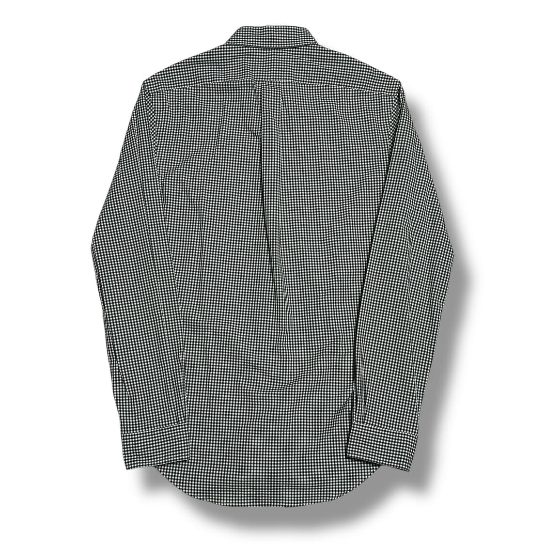 Polo Ralph Lauren 슬림핏 그린 깅엄 체크 포플린 셔츠 상품이미지2