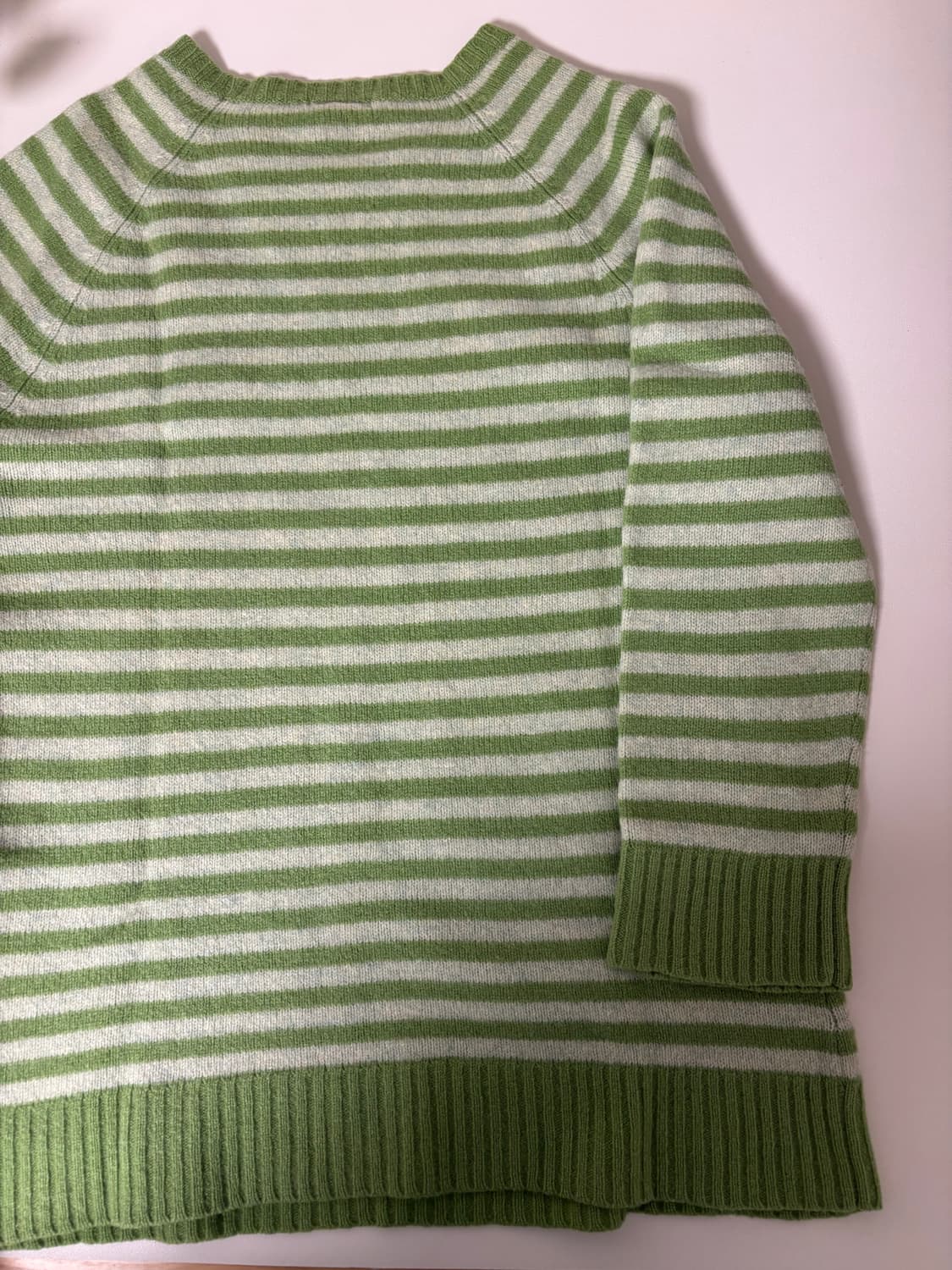 GAP 말차 그린 스트라이프 니트 상품이미지3