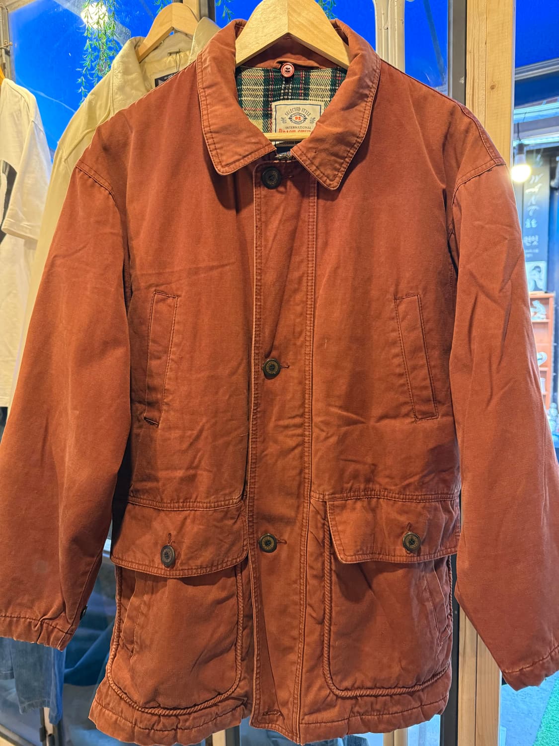 프랙트 스튜디오 레드 워크 자켓 상품이미지1