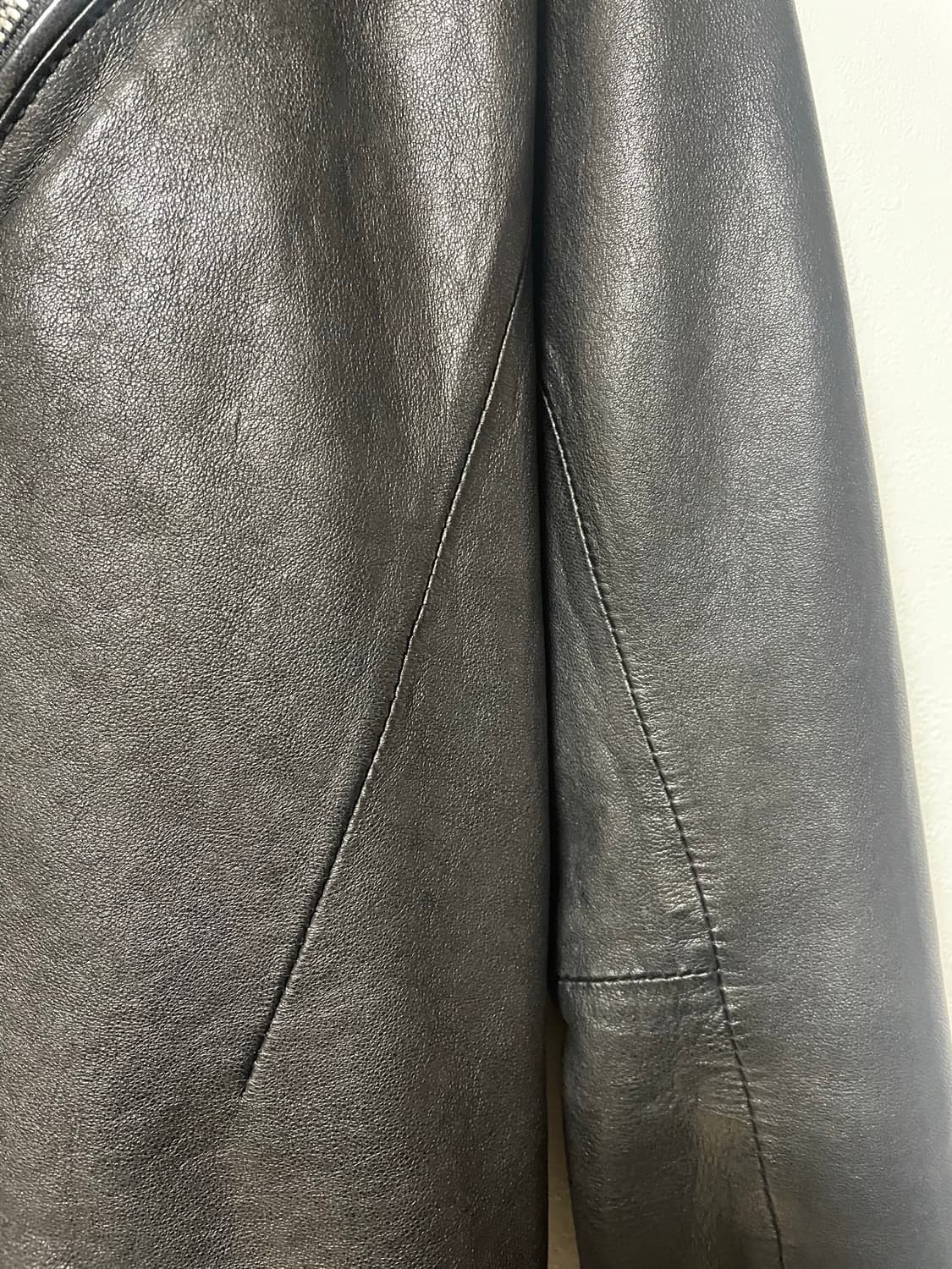 빈티지 양가죽 레더 자켓 상품이미지3