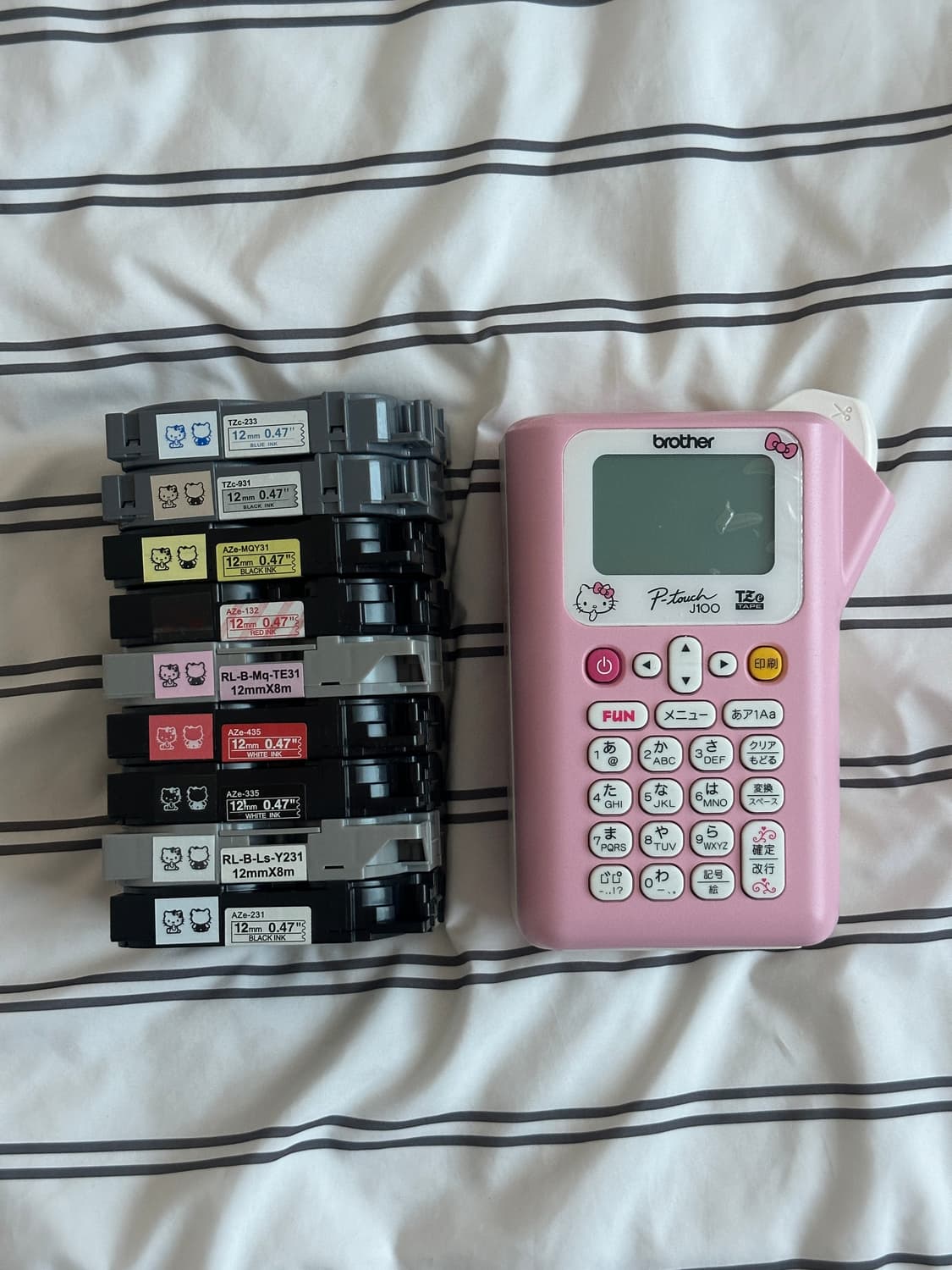 브라더 헬로키티 라벨기 (일본판, 호환 카트리지 포함) 상품이미지1
