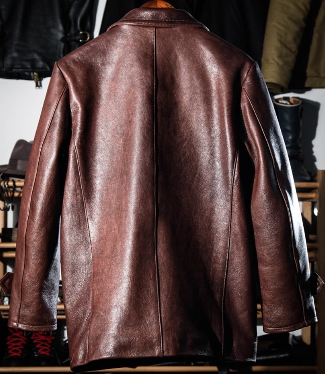 리얼시몬스 르 코르뷔지에 양가죽 자켓 3xl 새제품 상품이미지2