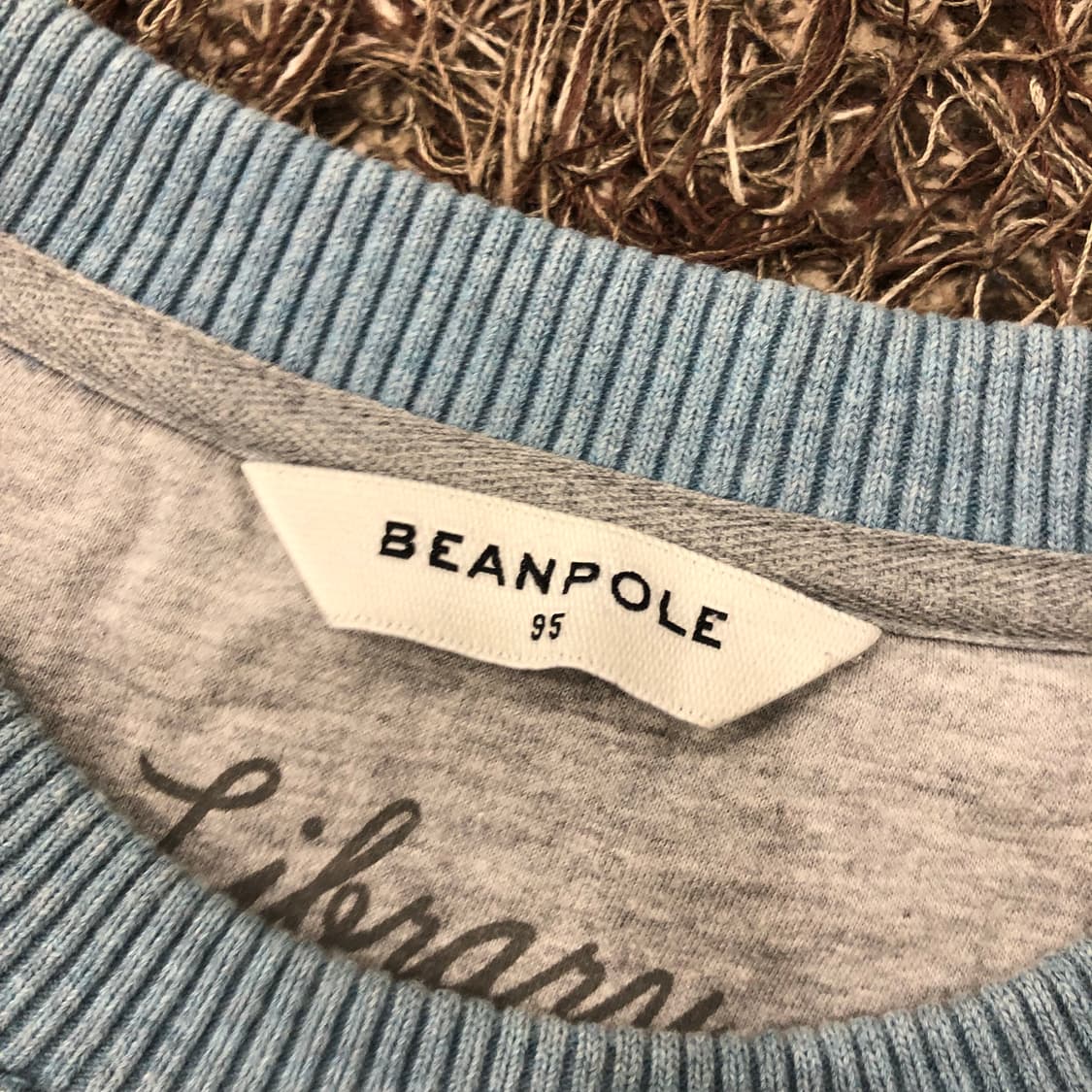 95 빈폴 로고 니트 상품이미지4