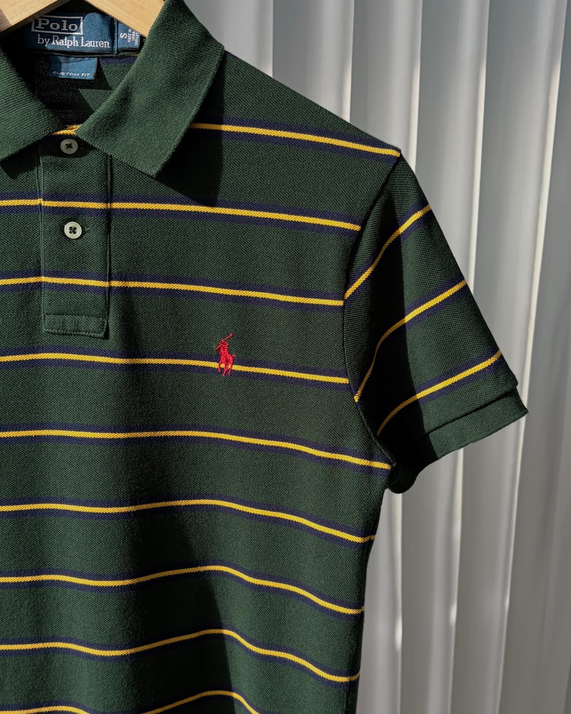 [S]폴로 랄프로렌 스트라이프 카라 티셔츠 상품이미지5