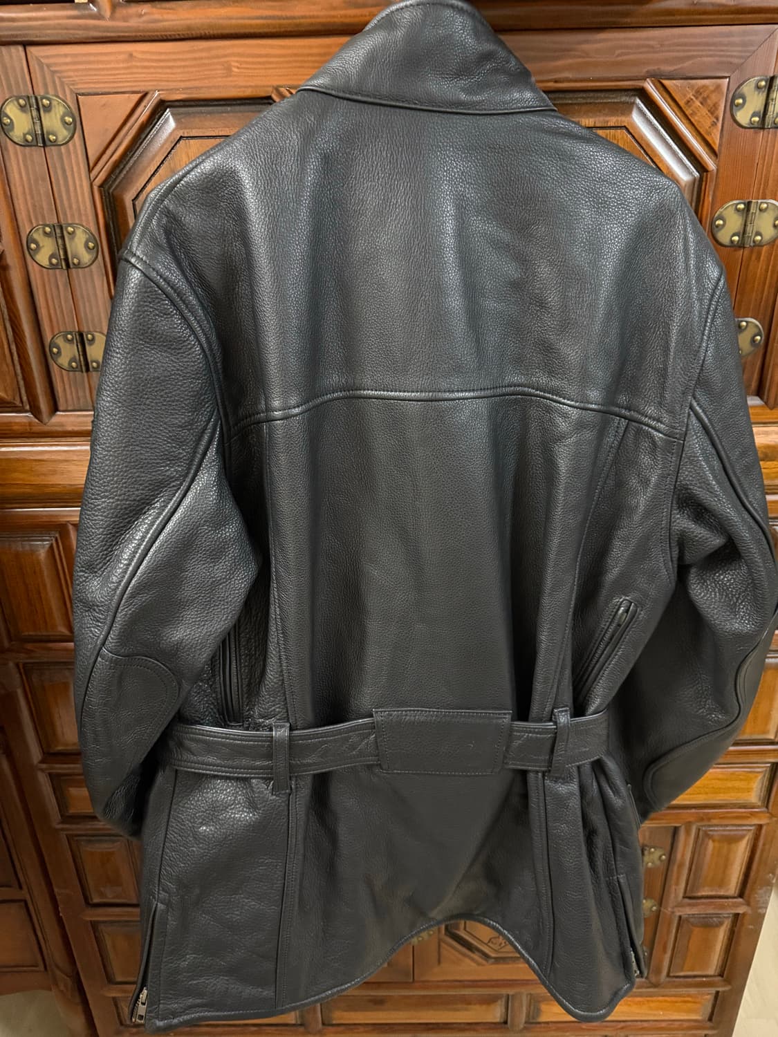 남자바이커소가죽자켓새것 상품이미지6