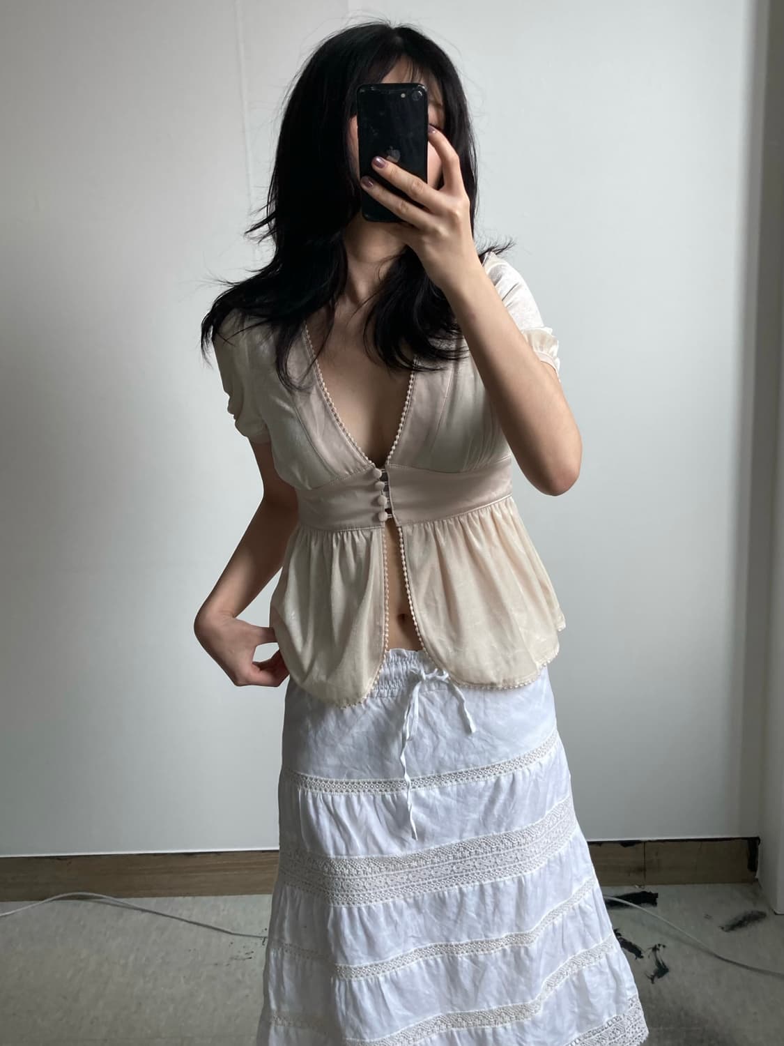 아일렛 스커트 상품이미지2