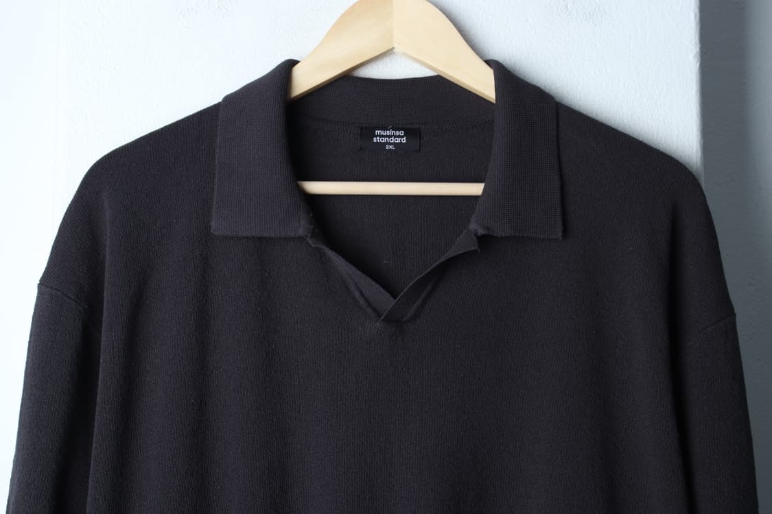 (2XL-3XL) 무신사 스탠다드 반팔 카라 티셔츠 빅사이즈-H31049 상품이미지3