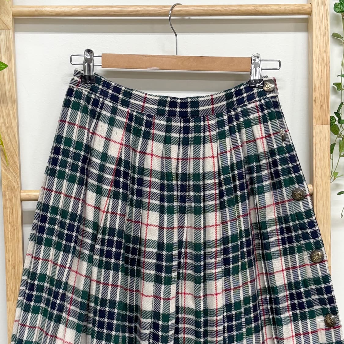 JPN/ 미디스커트 울미디스커트 클래식미디스커트 스쿨룩스커트 상품이미지2