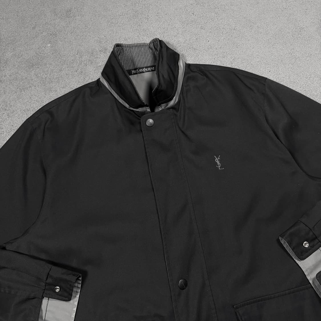 입생로랑 리버시블 폴리쉘 자켓 상품이미지6