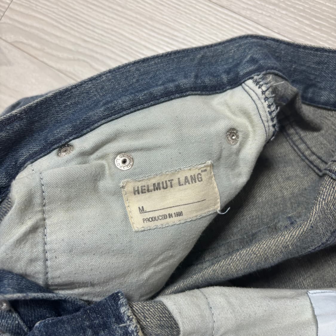 1998 헬무트랭 녹워싱 데님 상품이미지7