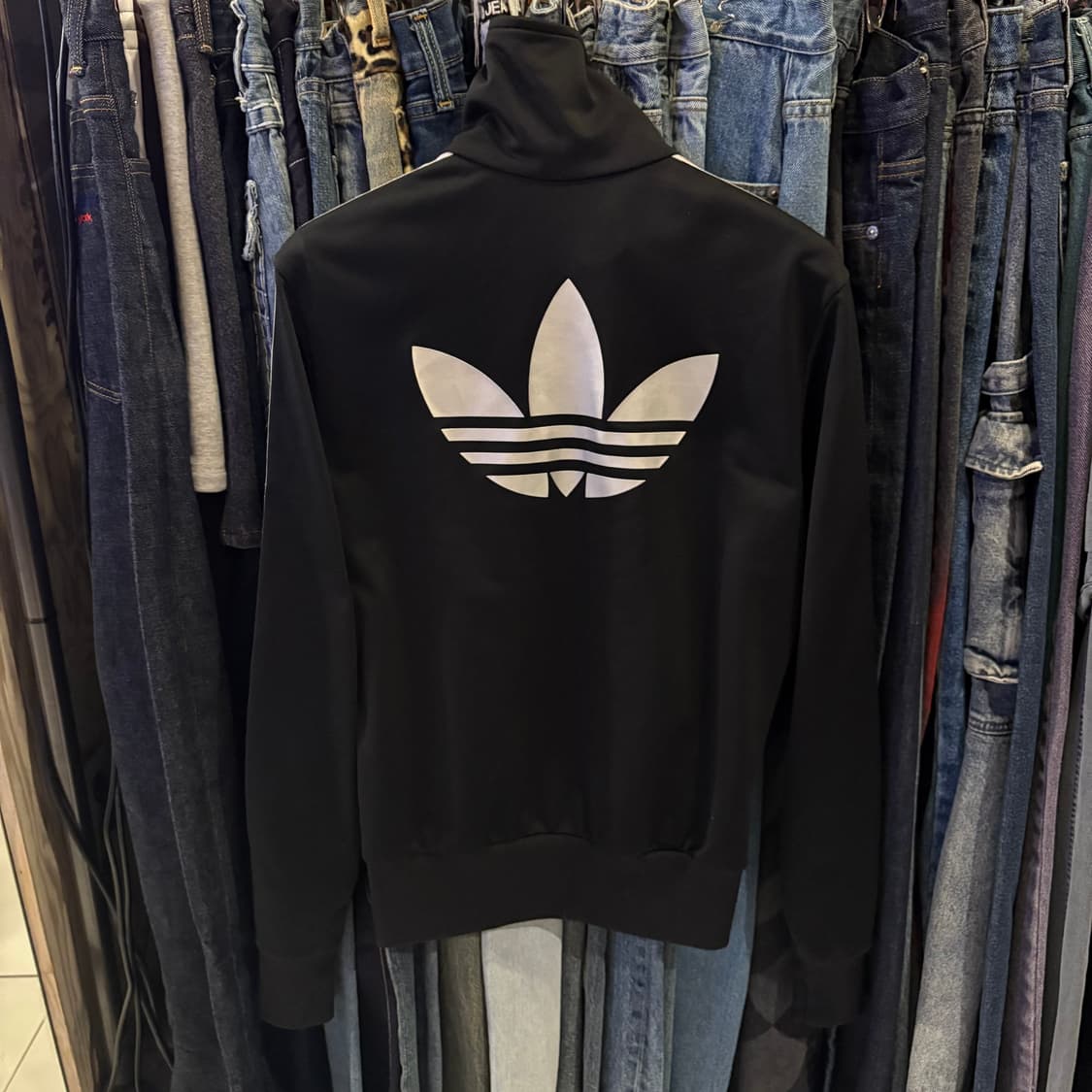 아디다스 파이어버드 우먼스 블랙실버 져지 상품이미지4