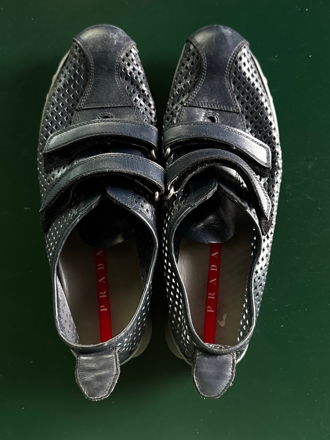 프라다 레더메쉬 스니커즈 265 상품이미지1