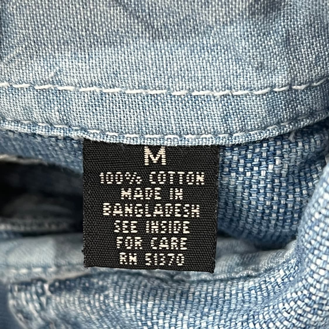 랭글러 워크 데님셔츠 s10504 상품이미지7