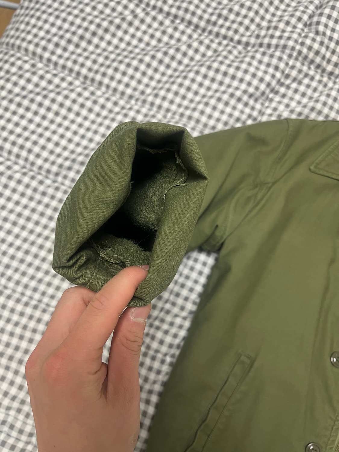 60s a-2 덱자켓 오리지널 m(38-40)  상품이미지4