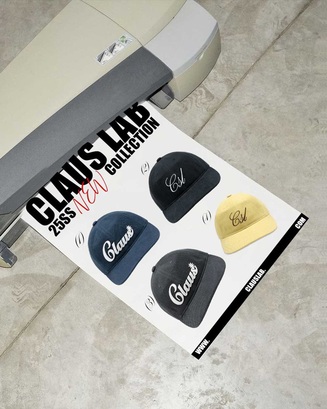 택포 CLAUS APPLIQUE CAP NAVY 상품이미지1