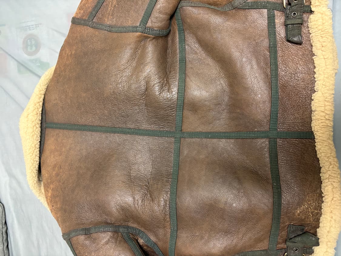 빈티지 B-3 무스탕 자켓 L 상품이미지7