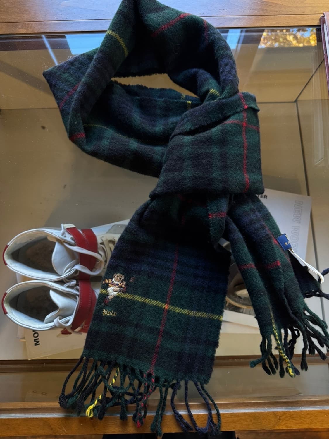 폴로 랄프로렌 테디베어 머플러 상품이미지1