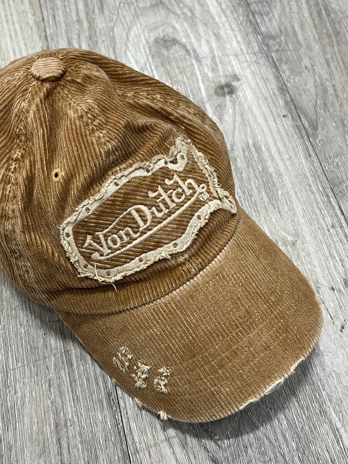 Von Dutch 본더치 코듀로이 볼캡 상품이미지2