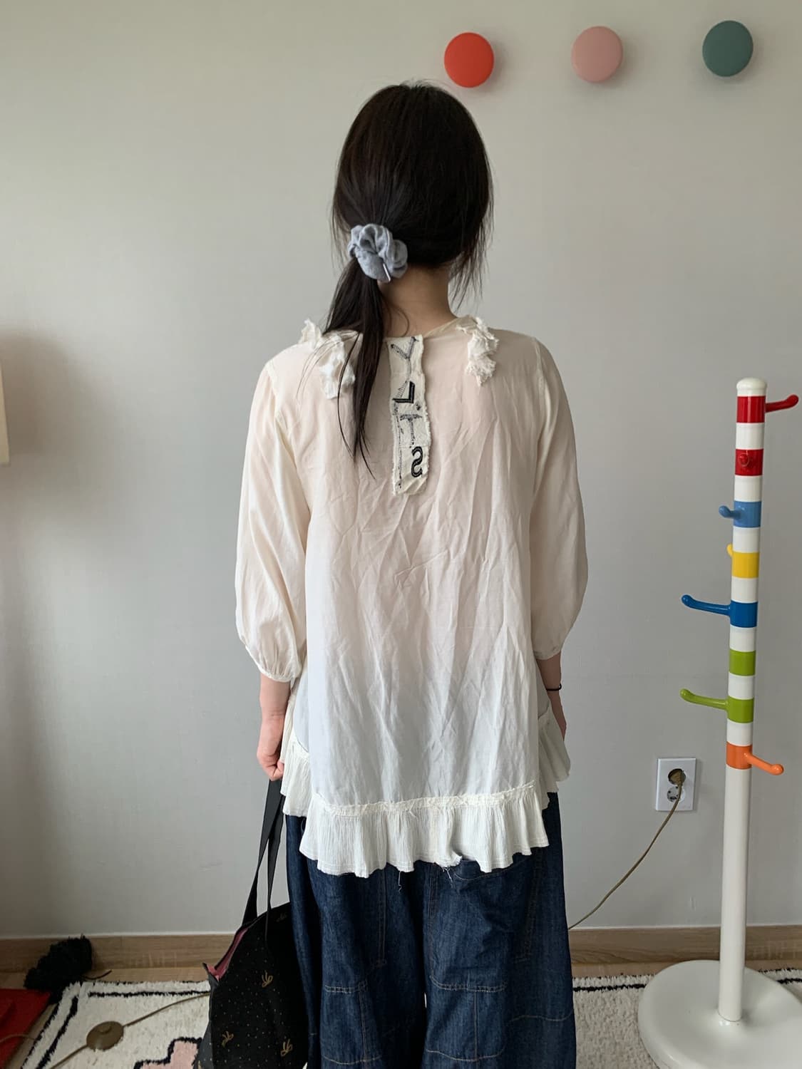 YLTS frill blouse 상품이미지4