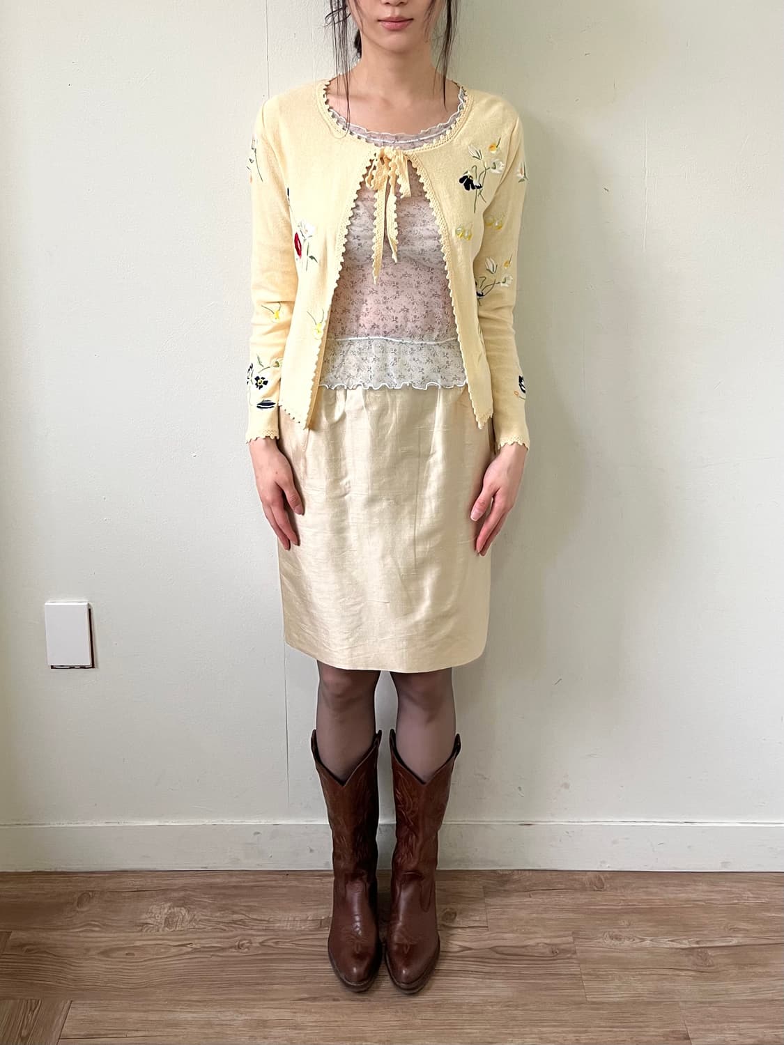 Sonia Rykiel 플라워 자수 가디건 상품이미지8