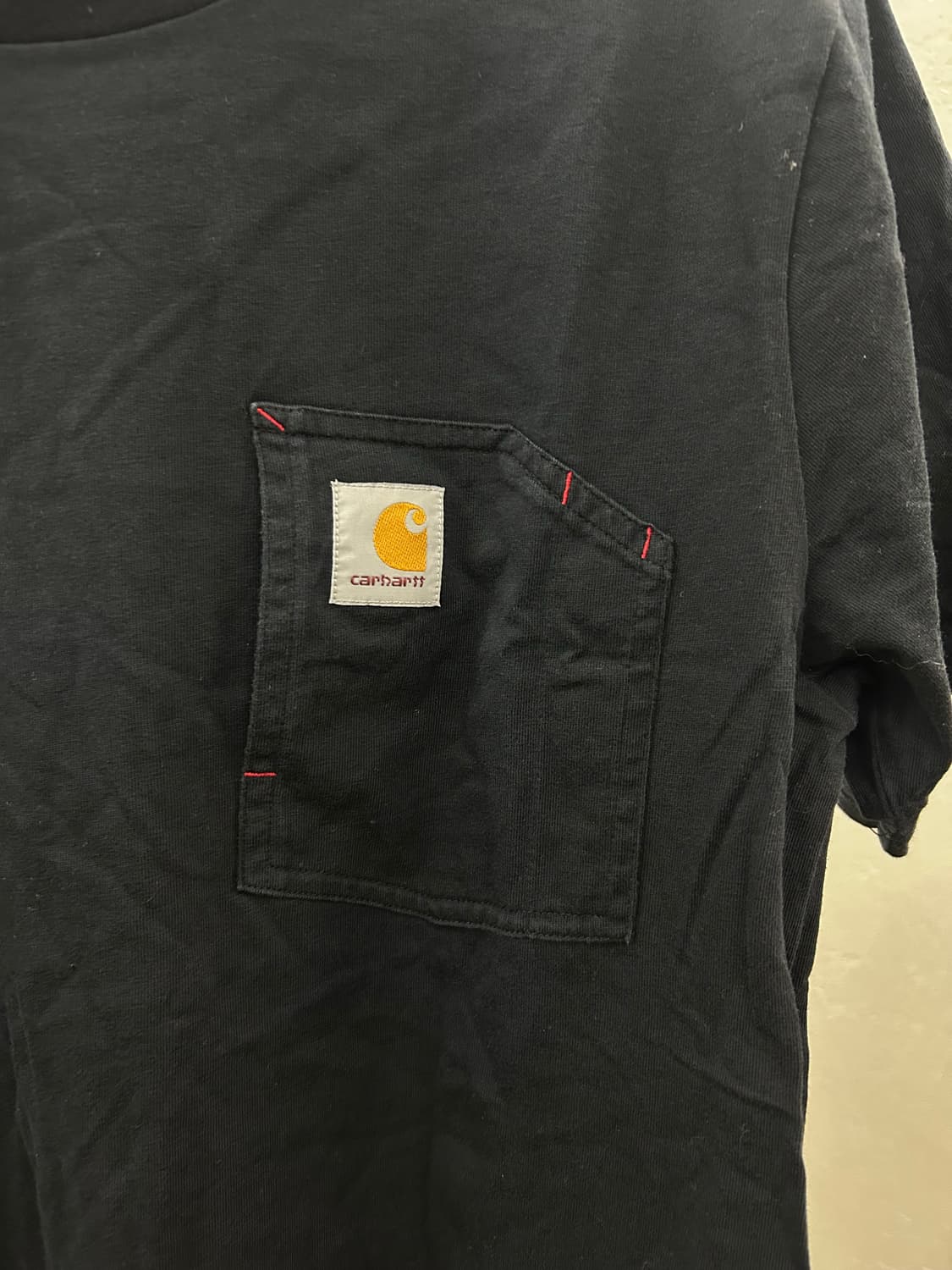 칼하트포켓 반팔티 블랙(carhartt) 상품이미지4