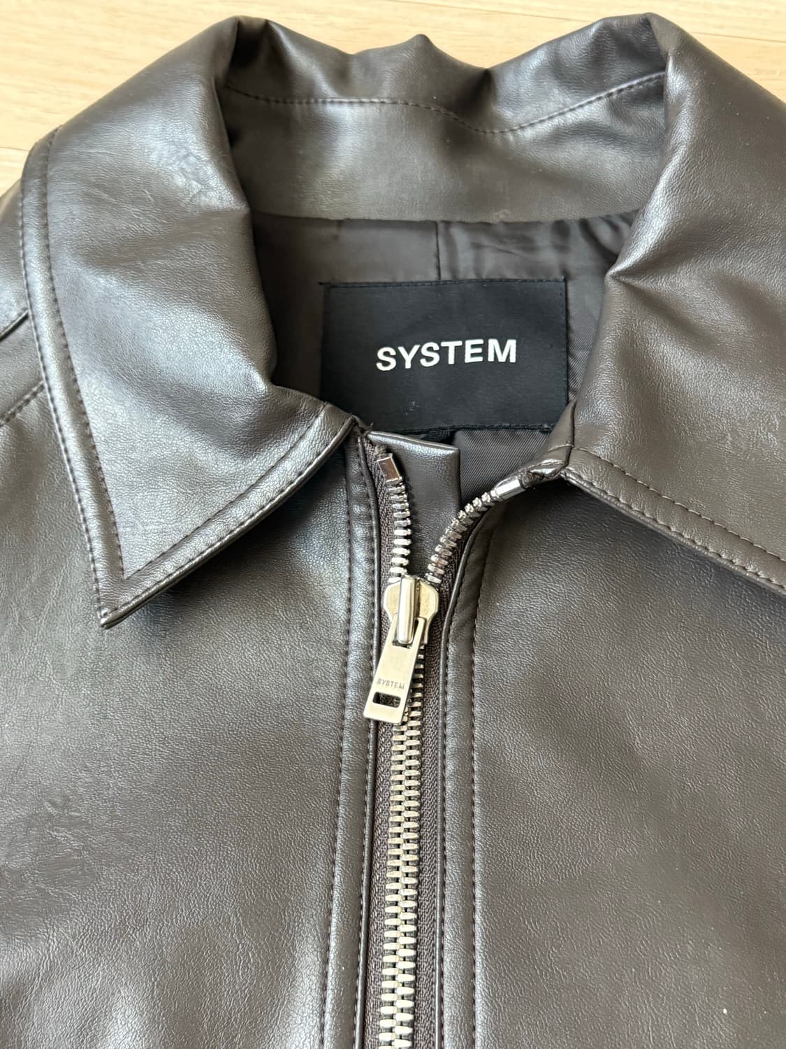 SYSTEM 레더자켓 상품이미지3