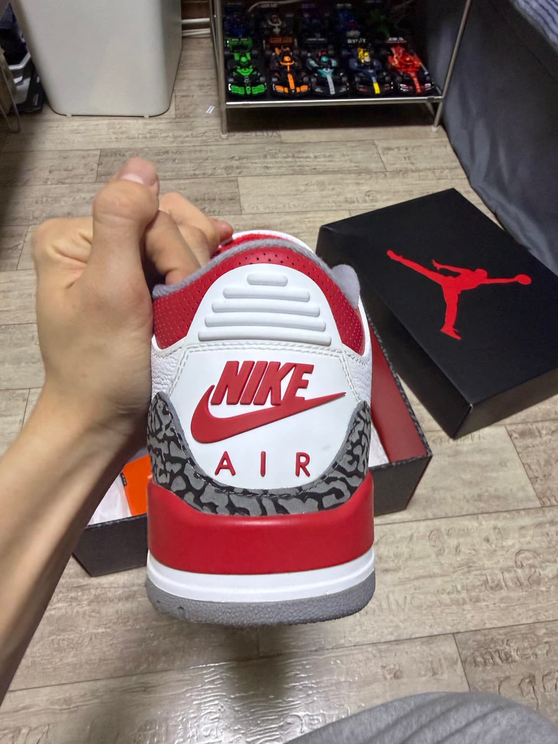 나이키 조던3 파이어레드 265 상품이미지5