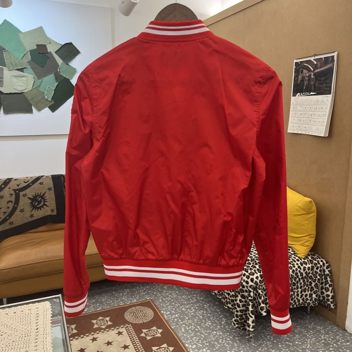 MLB 보스턴 레드삭스 Y2K 레트로 새틴 바시티자켓 C09904 상품이미지4