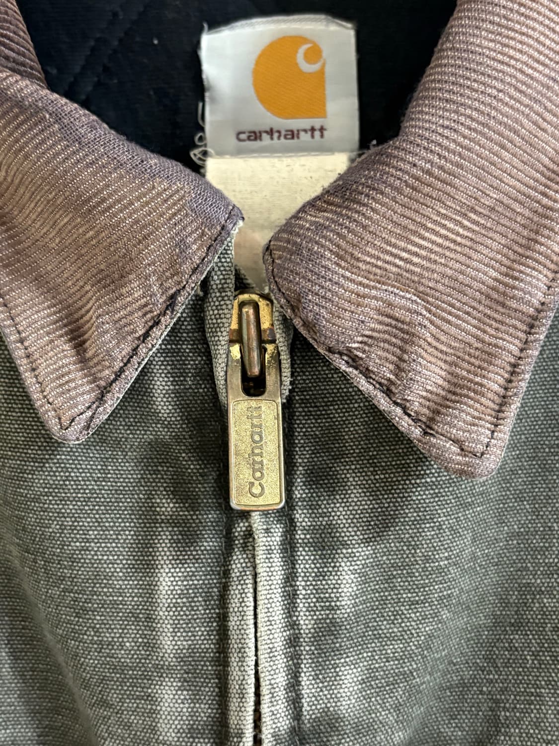 90s 칼하트 J14 산타페 자켓 MOS 모스그린 상품이미지5