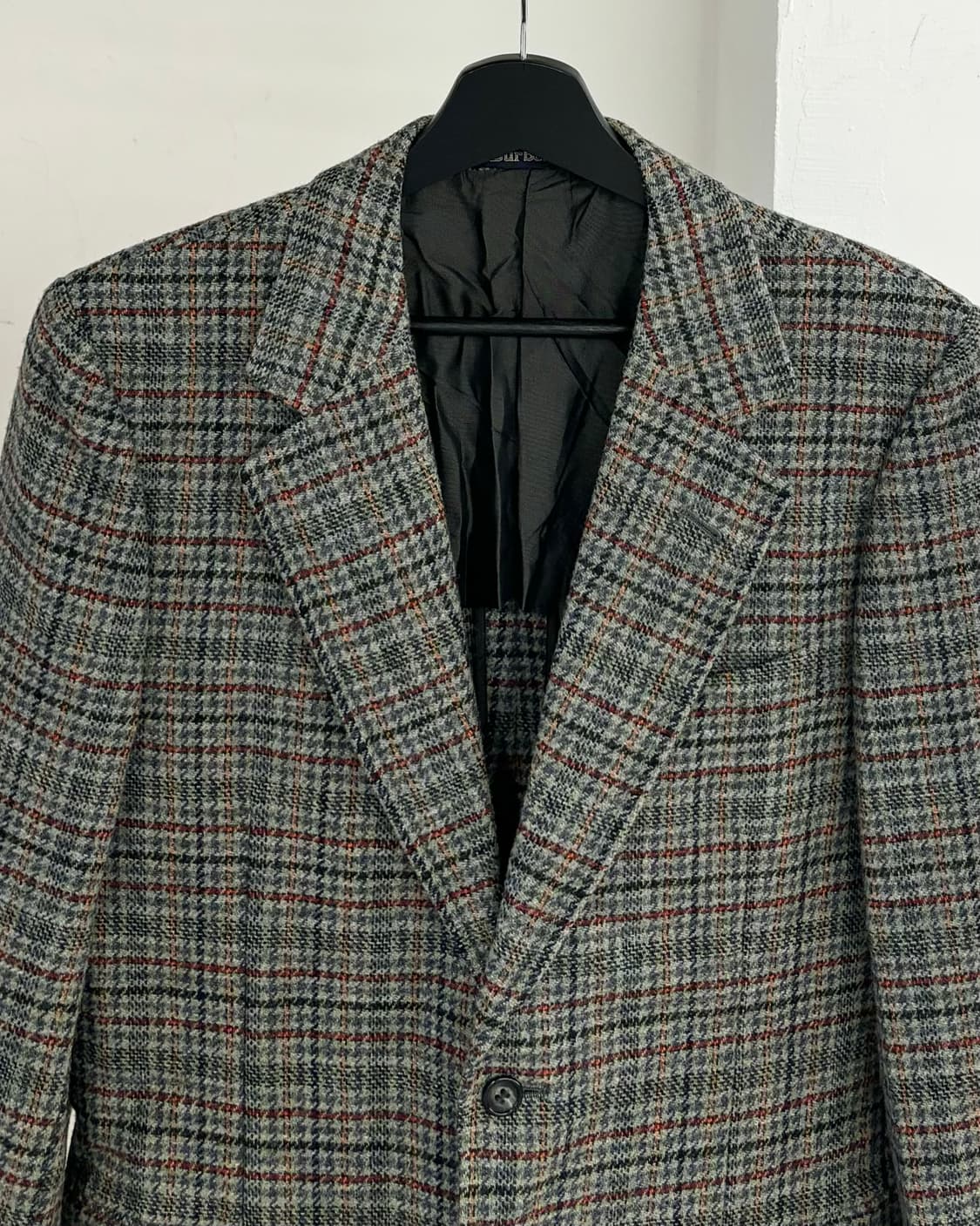 버버리스 건클럽 체크 울 블레이저 자켓 상품이미지2