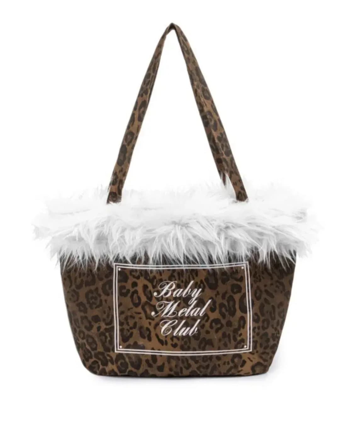 베이비메탈클럽 베메클 샤기백 화이트 상품이미지1