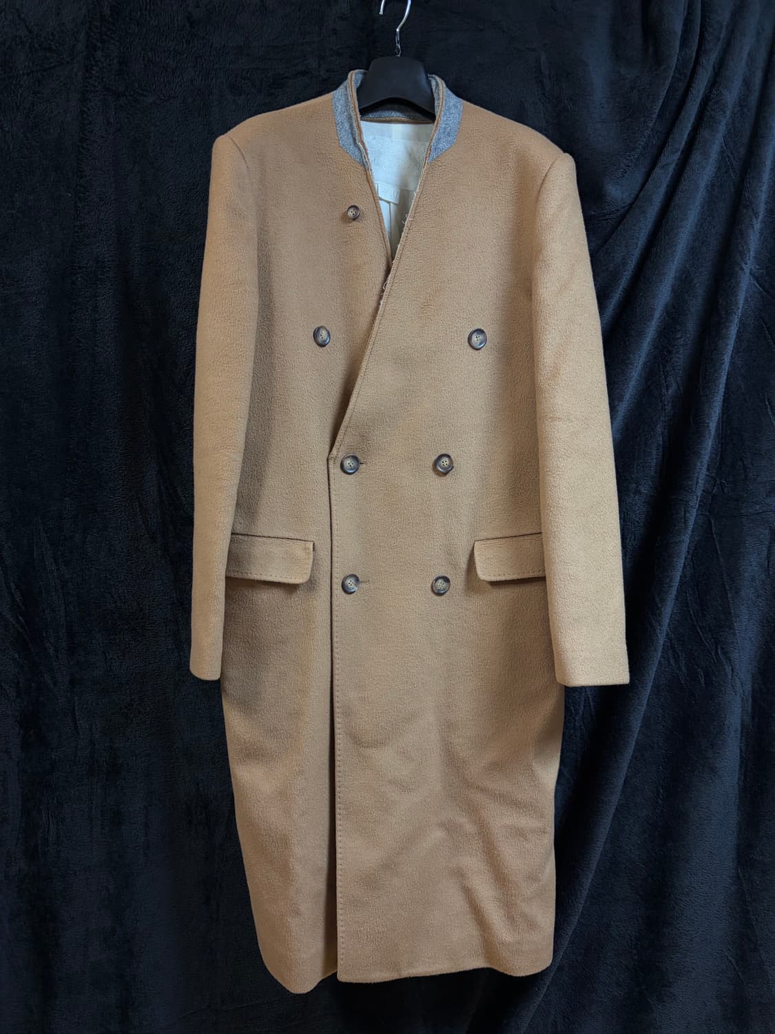 마르지엘라 x H&M 콜라보 카멜 롱코트 50 상품이미지3