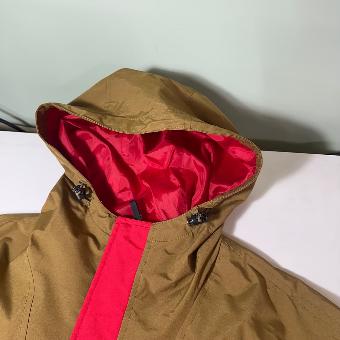 100 L 살로몬 CLIMAWIND 나일론 후디 콜드파카 바람막이 상품이미지4