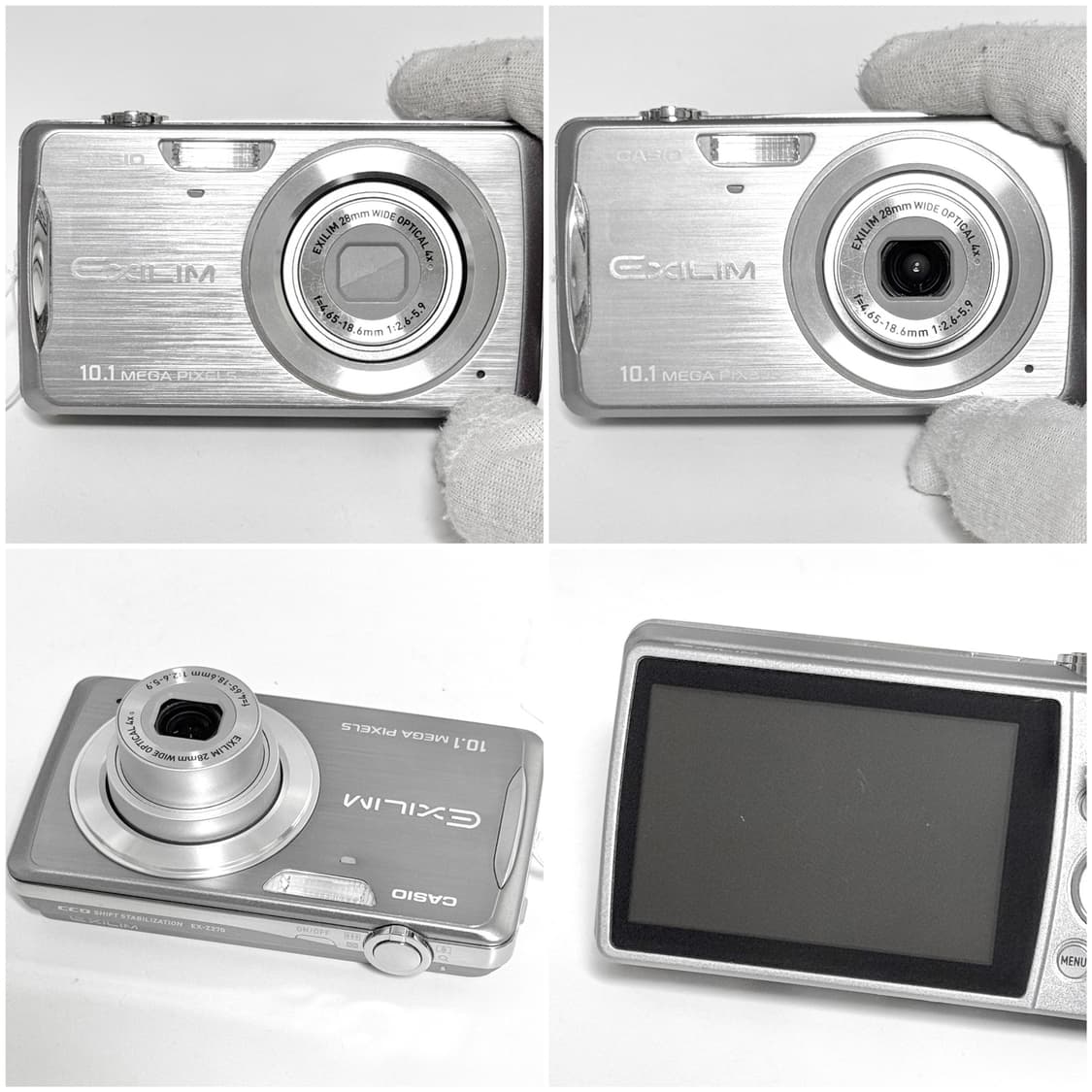 카시오 엑슬림 Z270 실버 빈티지디카 상품이미지3
