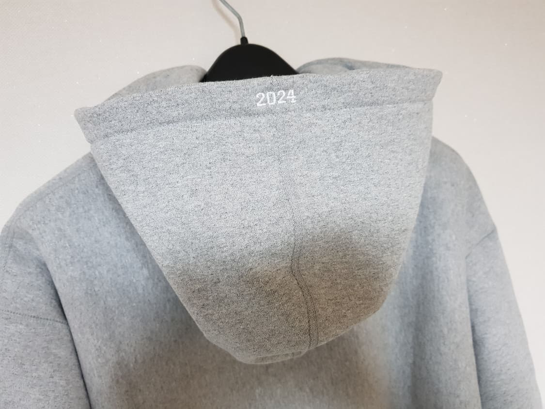 슈프림 박스로고 후드 티셔츠 그레이 24FW 상품이미지4