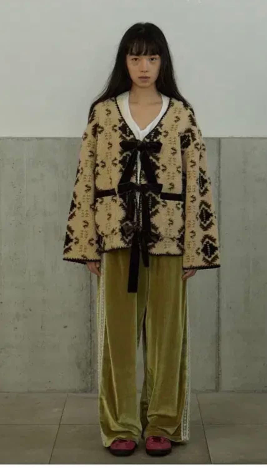 호쿠스포쿠스 노르딕 가디건 Nordic Fleece Cardigan 상품이미지2