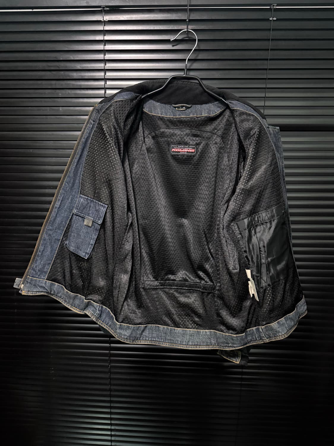 KOMINE TOKYO 코미네 도쿄 일본 빈티지 라이더 바이커 데님 중청 상품이미지7