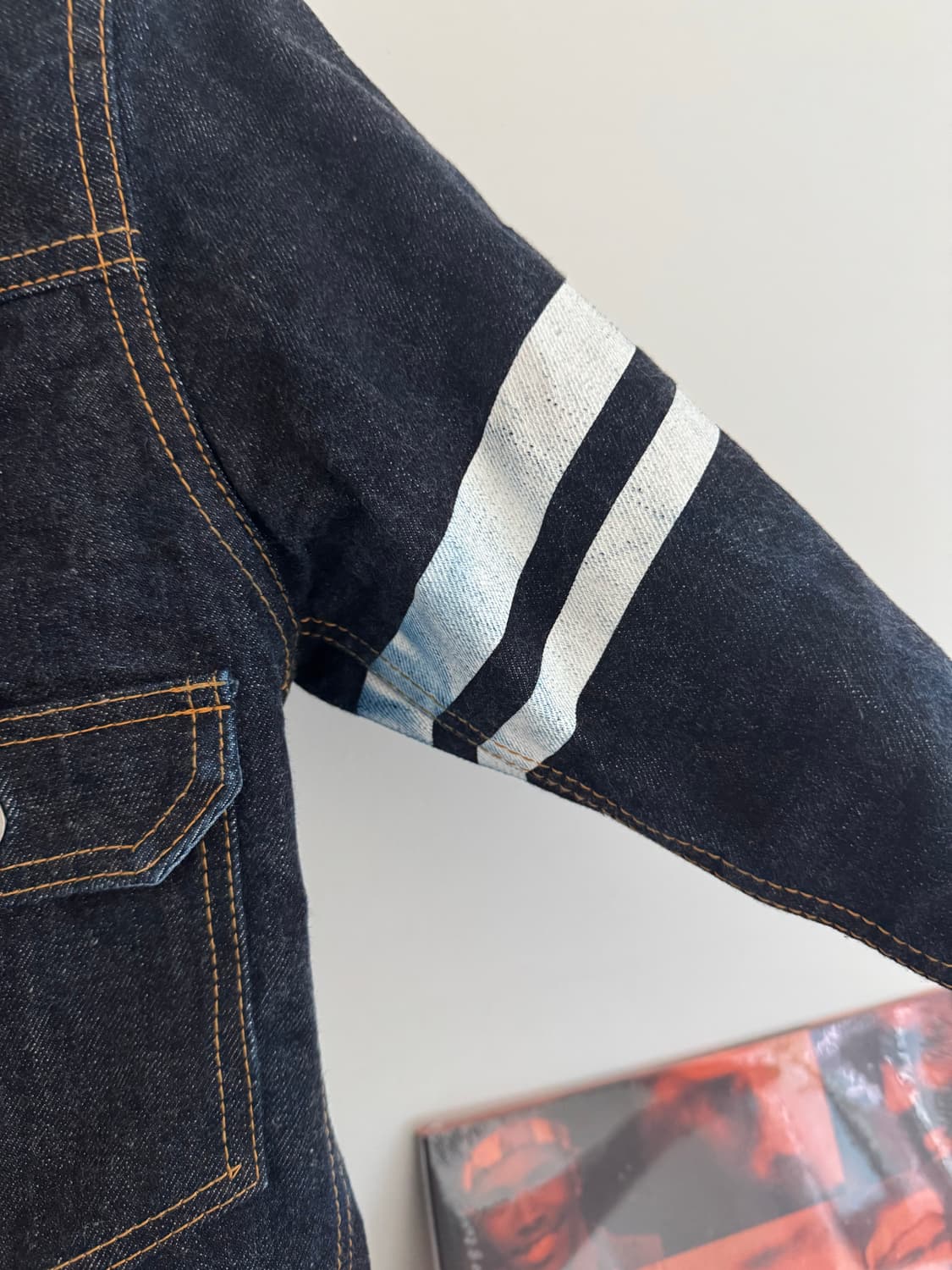 [38] 모모타로진 타입1 인디고 자켓 상품이미지4