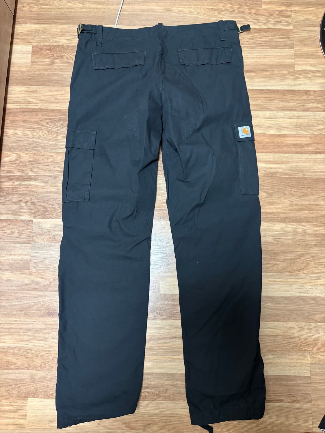 칼하트 wip 카고팬츠 블랙 32 상품이미지1