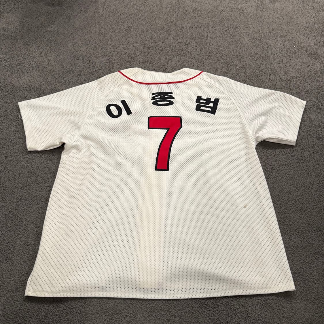 [100] 기아 타이거즈 야구 유니폼 화이트 이종범 c1 상품이미지3