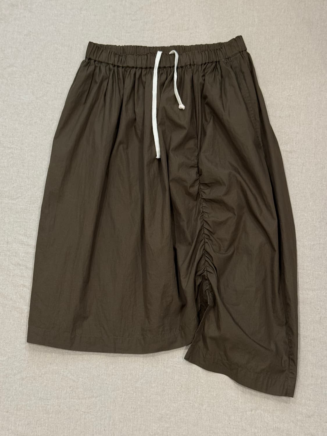 꼼데가르송 꼼꼼 09ss 비대칭 셔링 스커트 상품이미지7