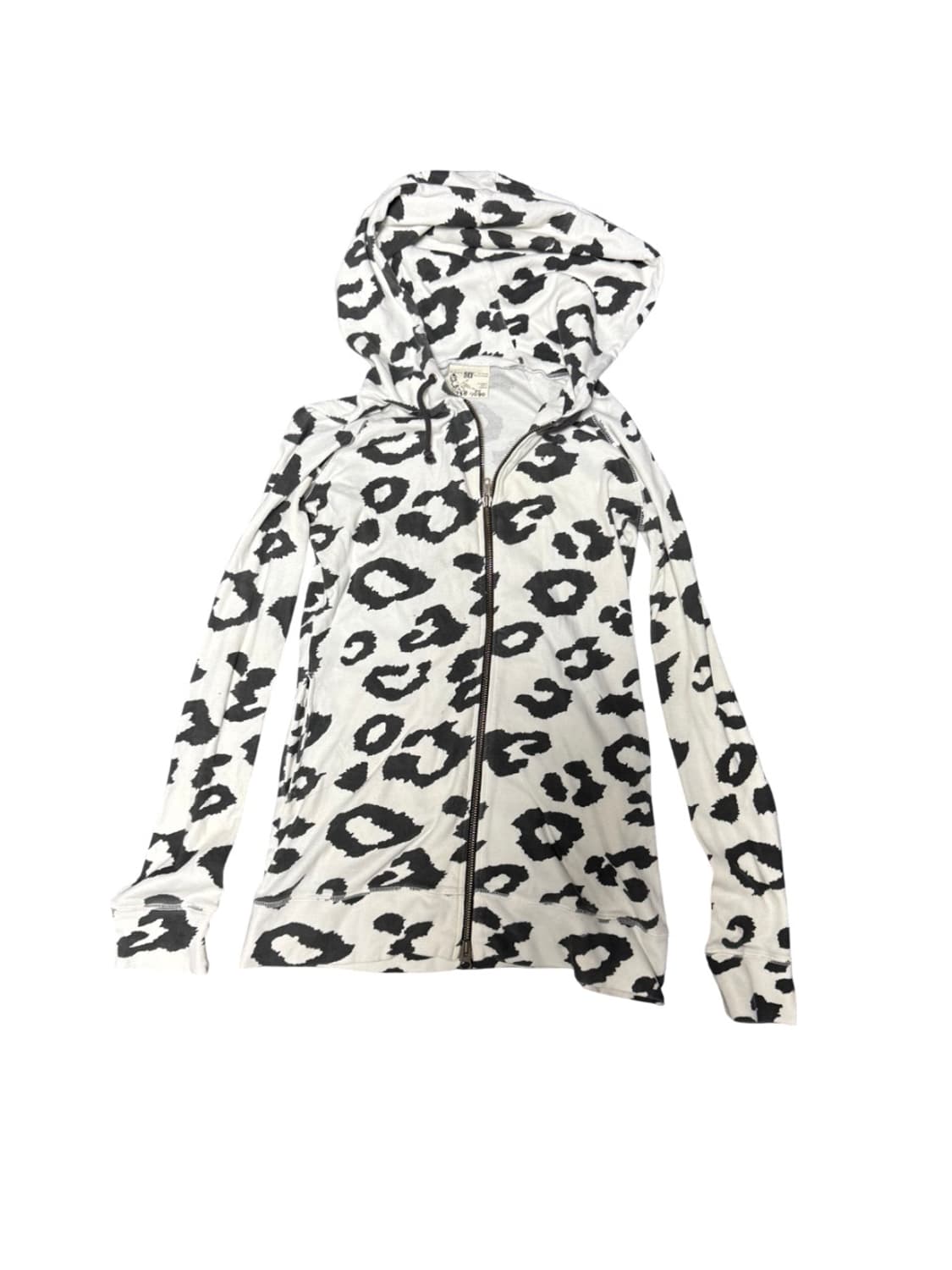 SLY Cow Design Hooded Zip-Up 상품이미지1