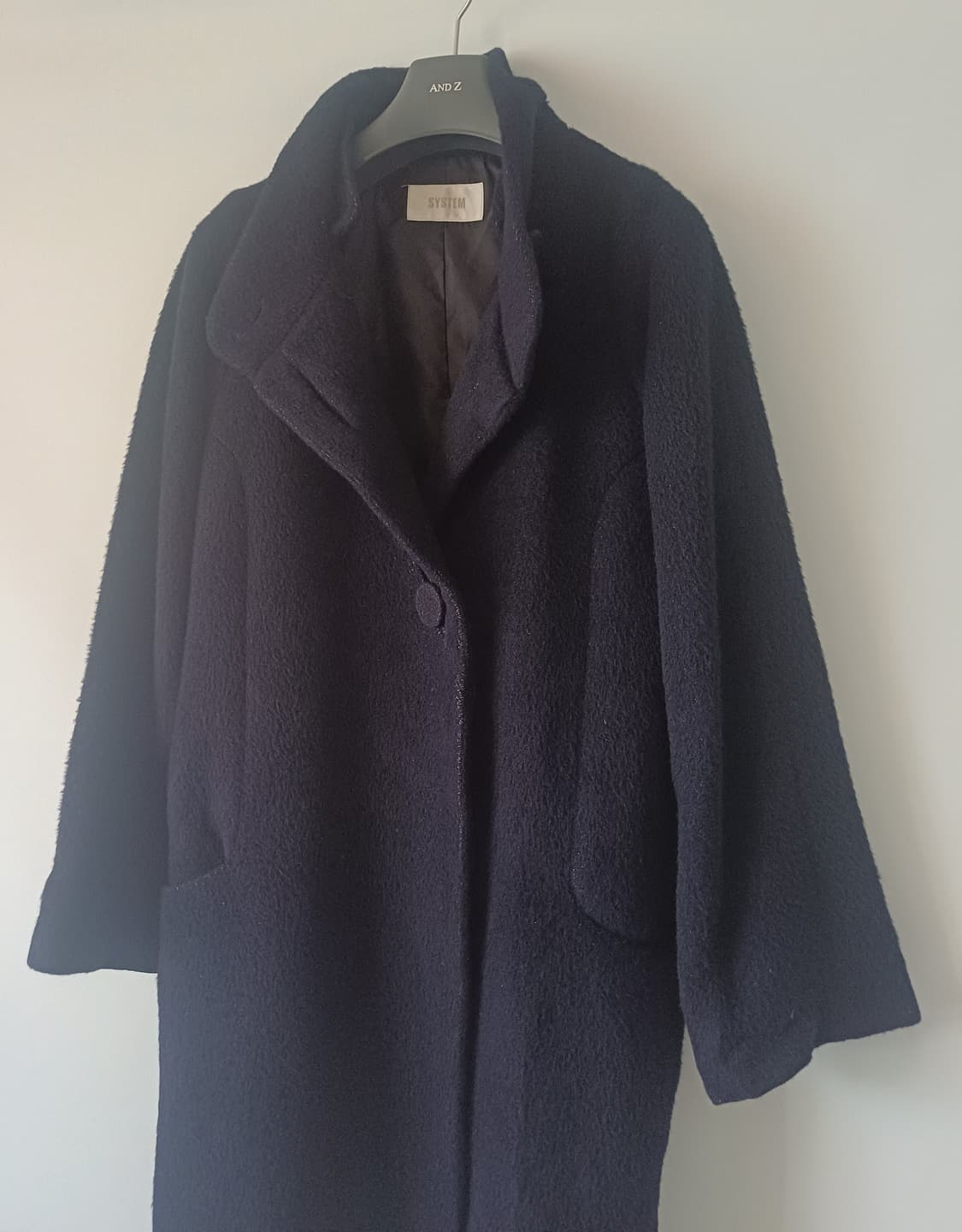 한섬 SYSTEM 라마 혼방 부클 여성 코트 [무료배송] 상품이미지2