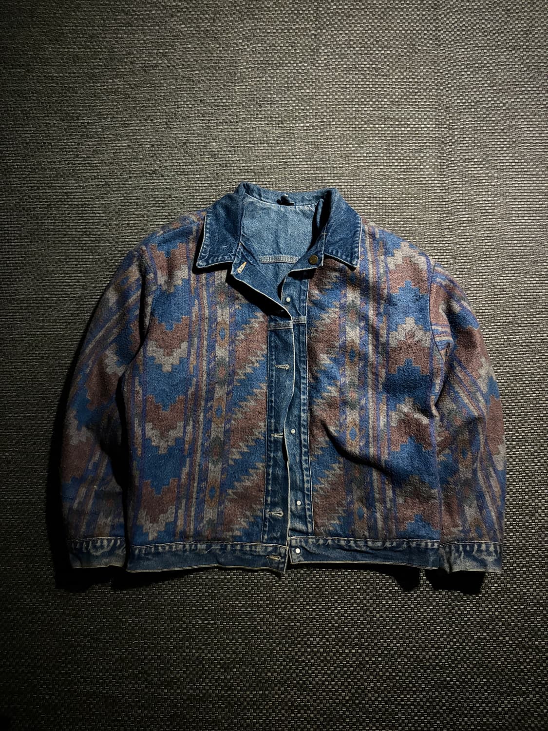 90s 칼하트 아즈텍 트러커 PJB008 XL USA🇺🇸 상품이미지10