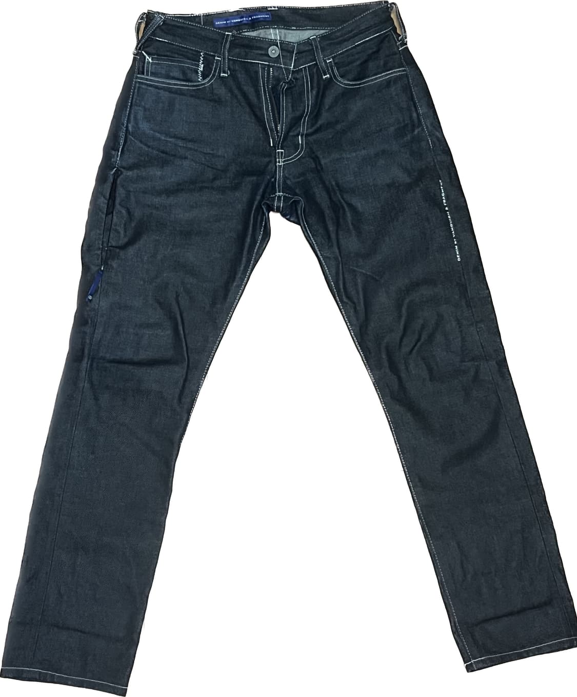 데님바이뱅퀴시 프라그먼트 셀비지 데님 팬츠 상품이미지1