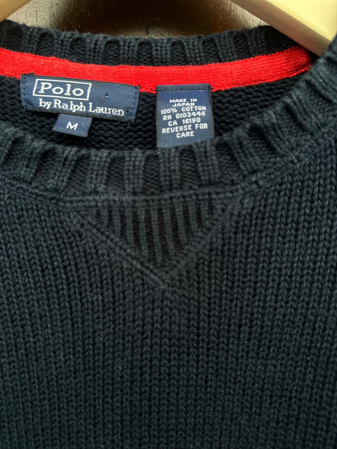Polo Ralph Lauren Deep Navy Cotton Knit  상품이미지3