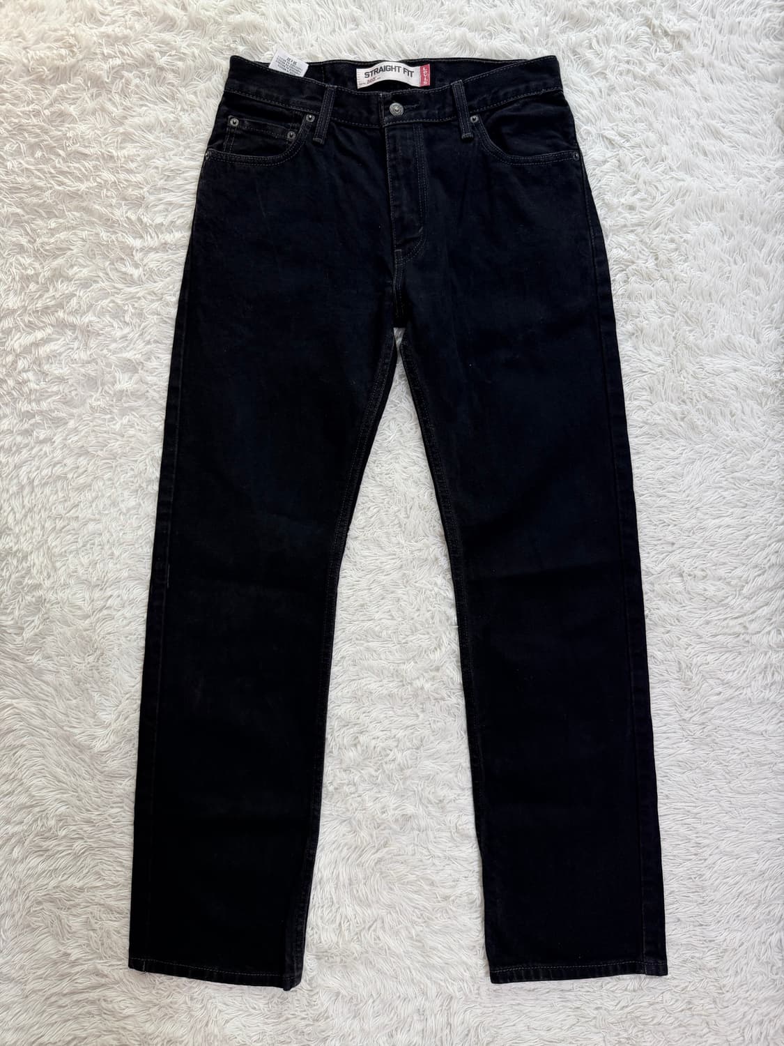 리바이스 505 스트레이트 핏 블랙진 (W30 L32) 상품이미지4